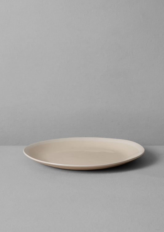 Piatto da portata Wonki Ware White Wash | Naturale/Bianco