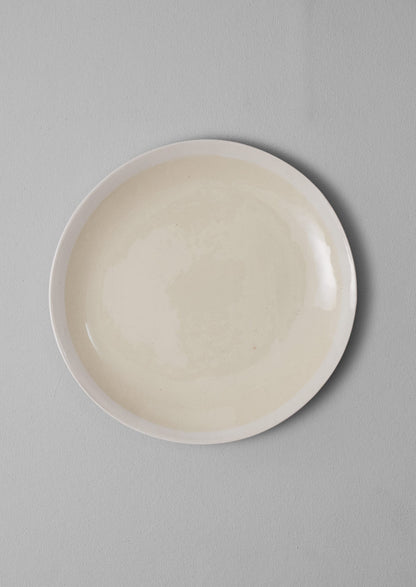 Piatto da portata Wonki Ware White Wash | Naturale/Bianco