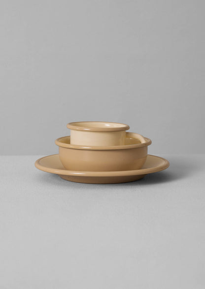 Piastra smaltata | Stucco/Crema