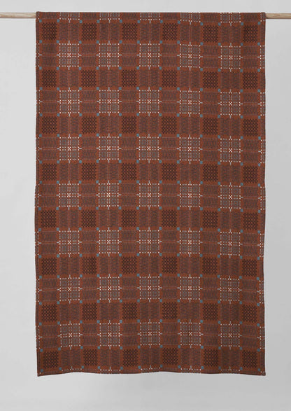 Coperta gallese Melin Tregwynt | Ruggine/Topazio