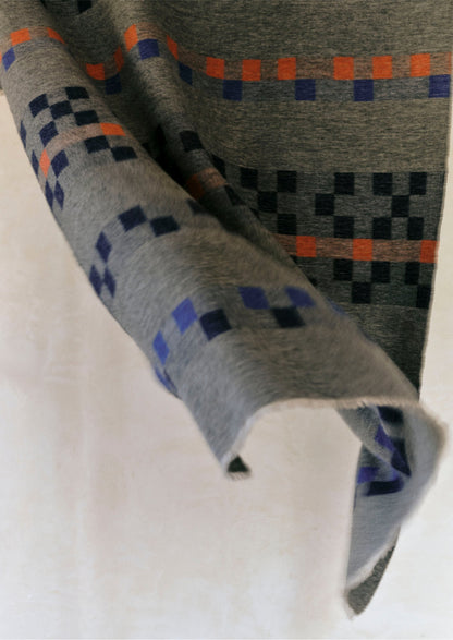 Coperta Bristol Weaving Mill Geo | Carbone