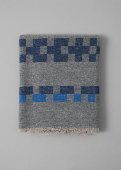 Coperta Bristol Weaving Mill Geo | Carbone