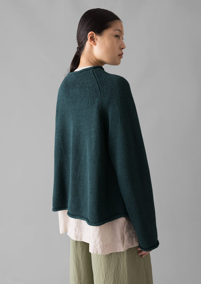 Maglione semplice in lino e cotone biologico | Puck