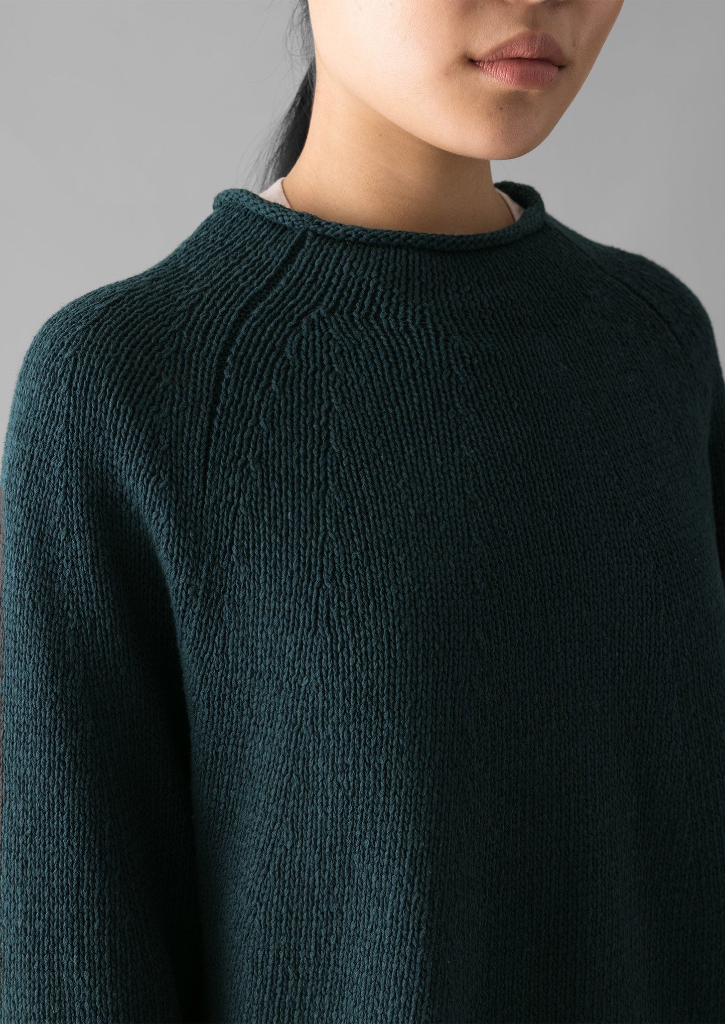 Maglione semplice in lino e cotone biologico | Puck