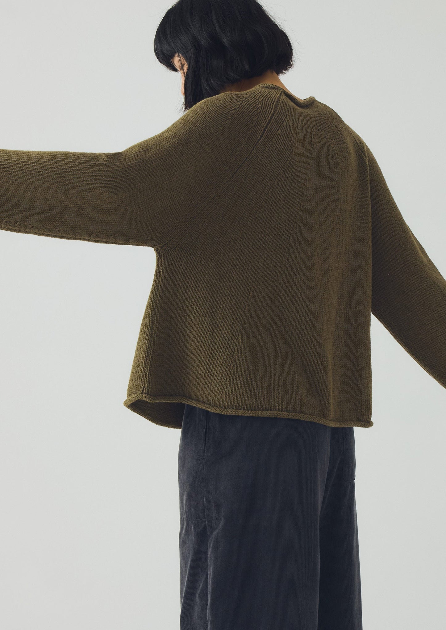 Maglione facile in lino e cotone biologico | Montella