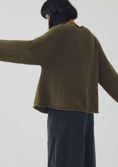 Maglione facile in lino e cotone biologico | Montella