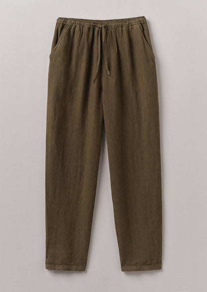 Pantaloni in lino tinto in capo | Pera