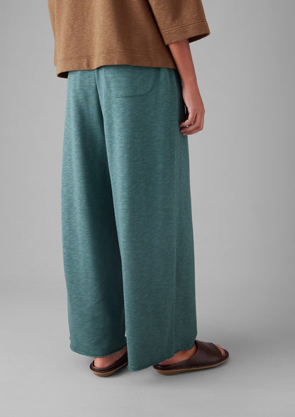 Pantaloni in jersey con retro ad anello | Giada polverosa