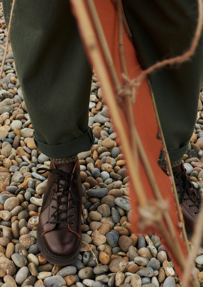 Stivali Solovair Monkey | Cordovan