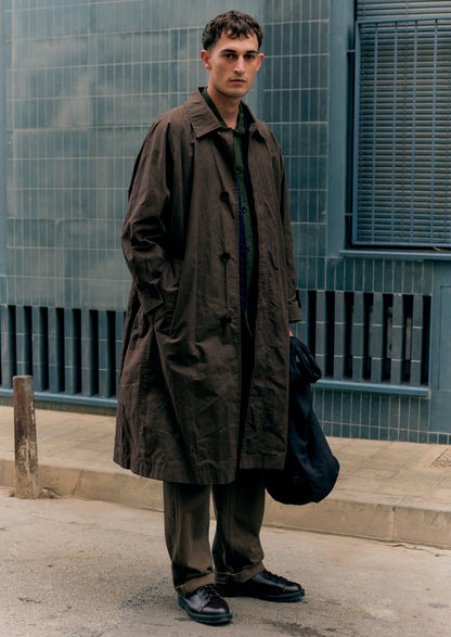 Trench in cotone cerato | Rye