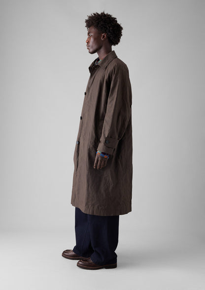 Trench in cotone cerato | Rye
