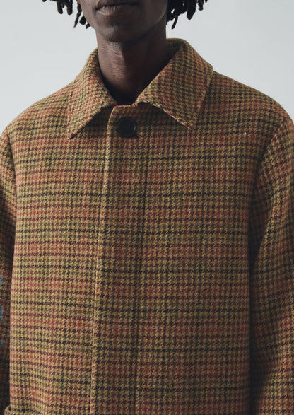Cappotto in lana a quadri vivaci | Umber Multi