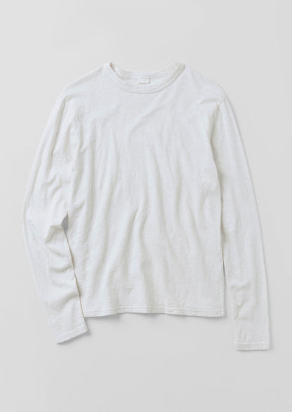 Maglietta a maniche lunghe in cotone Frank | Gesso