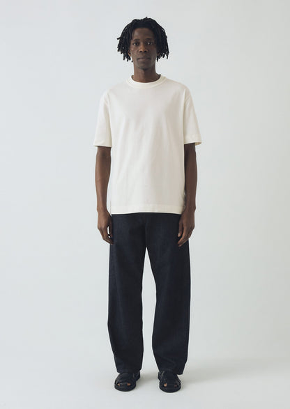 T-shirt in cotone rilassato | Bianco carta