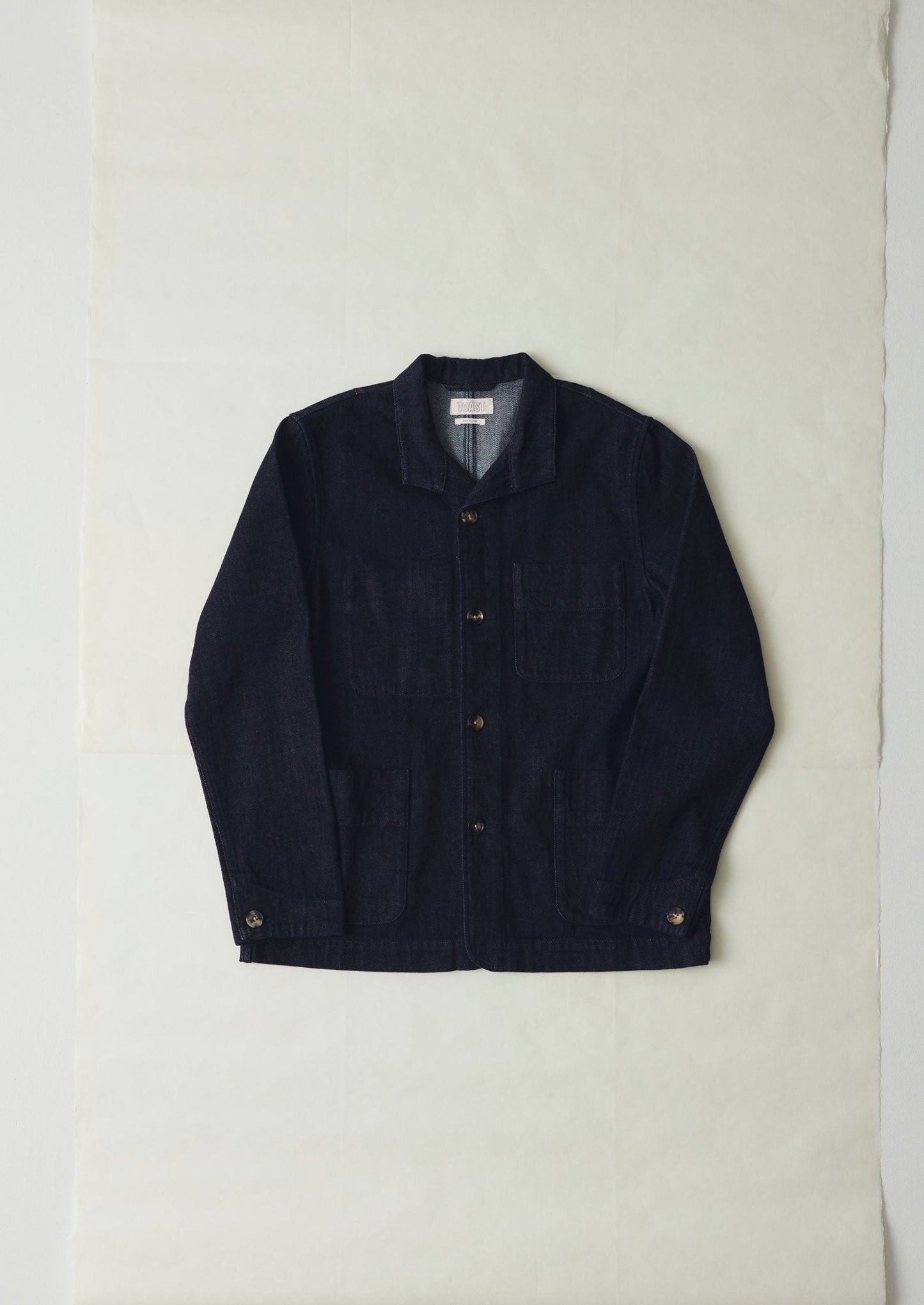 Giacca in denim giapponese Monty | Indaco