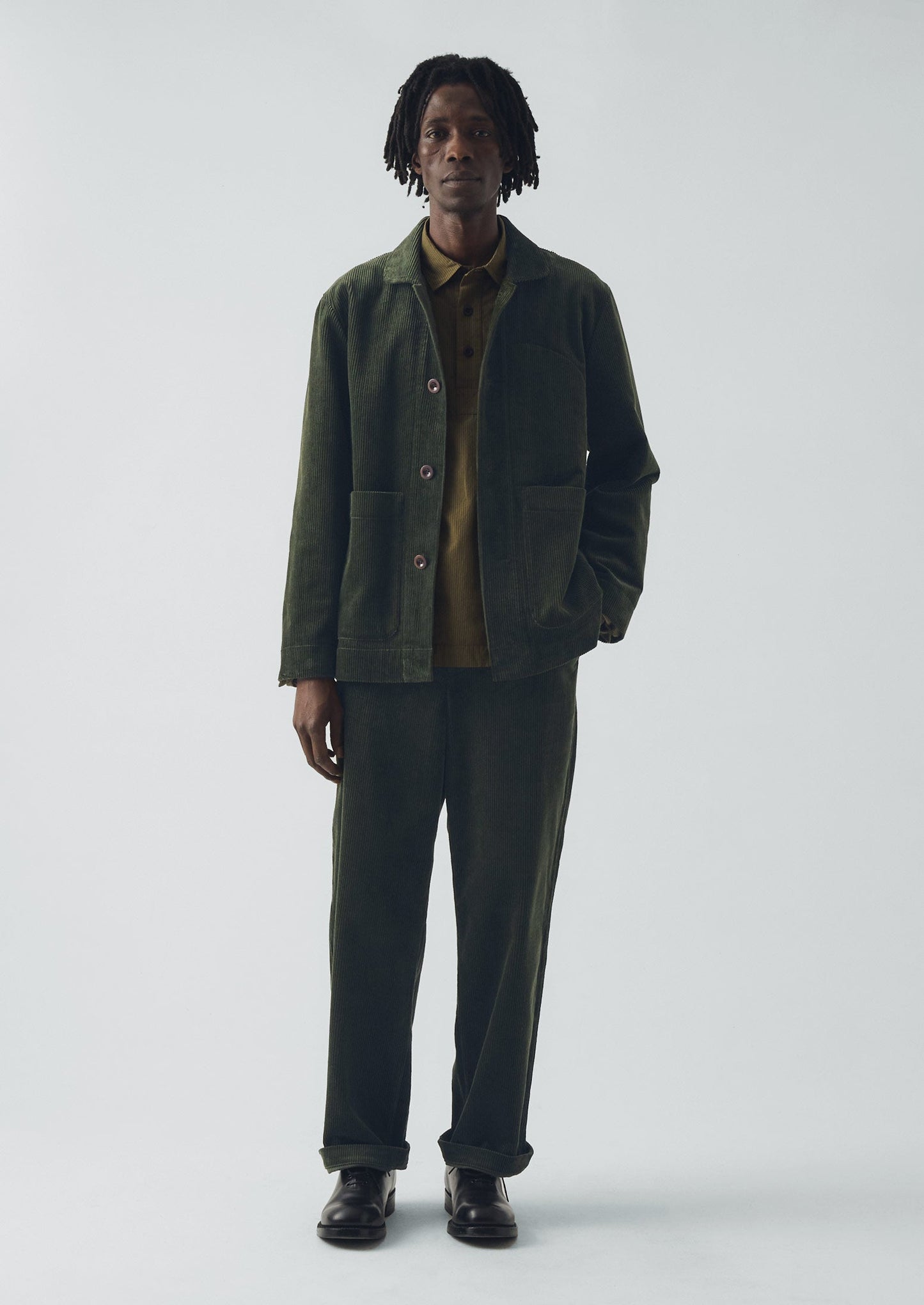 Giacca in cordoncino organico | Pino