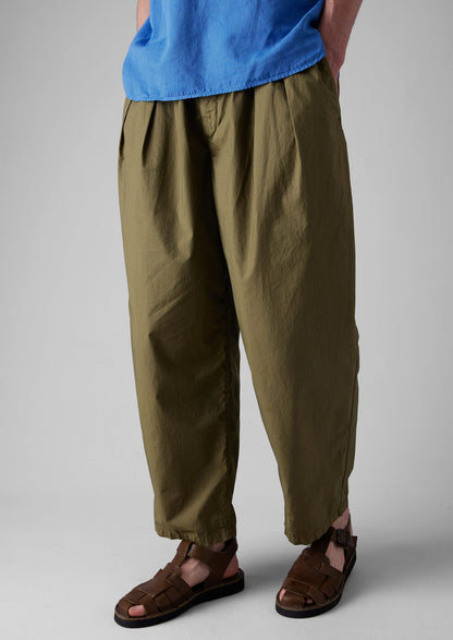 Pantaloni affusolati in popeline di cotone | Montella