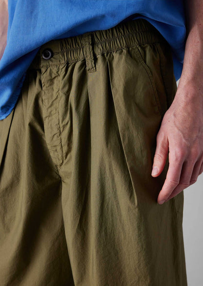 Pantaloni affusolati in popeline di cotone | Montella