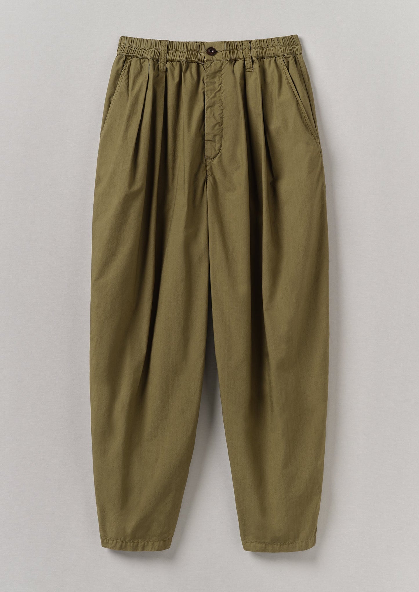 Pantaloni affusolati in popeline di cotone | Montella