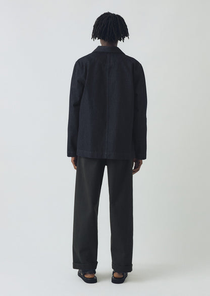 Pantaloni in tela di cotone Rory | Ardesia