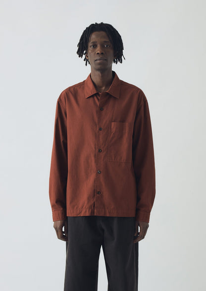 Camicia Oxford tinta in capo | Cannella