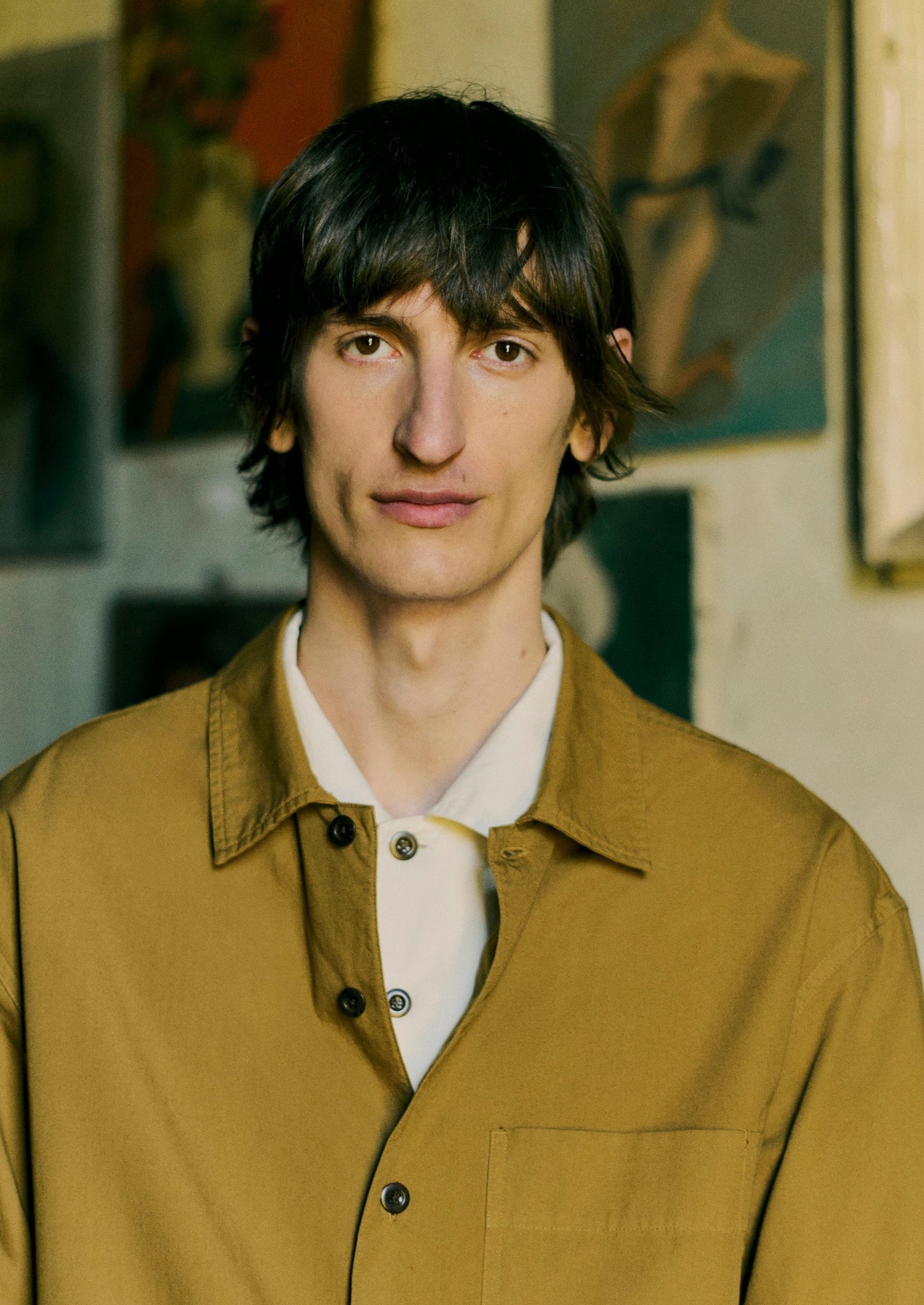 Camicia Oxford tinta in capo | Oro antico