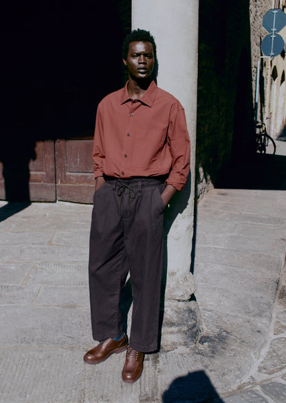 Camicia Oxford tinta in capo | Cannella