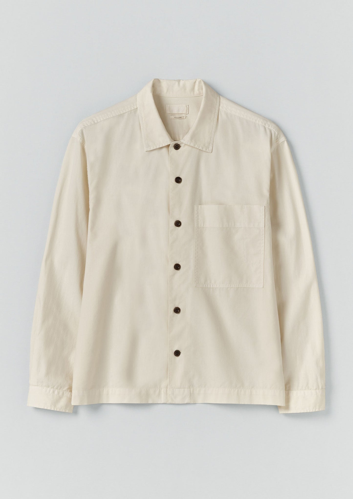 Camicia Oxford tinta in capo | Ecru