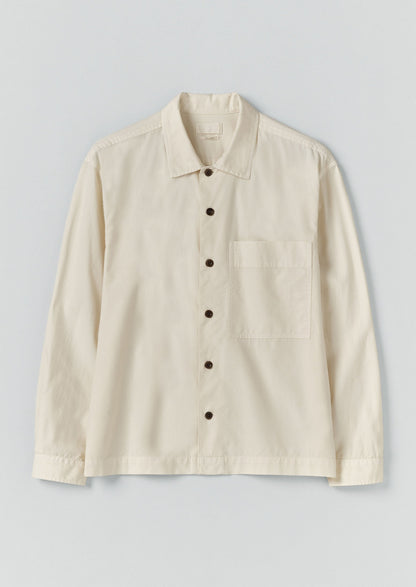 Camicia Oxford tinta in capo | Ecru