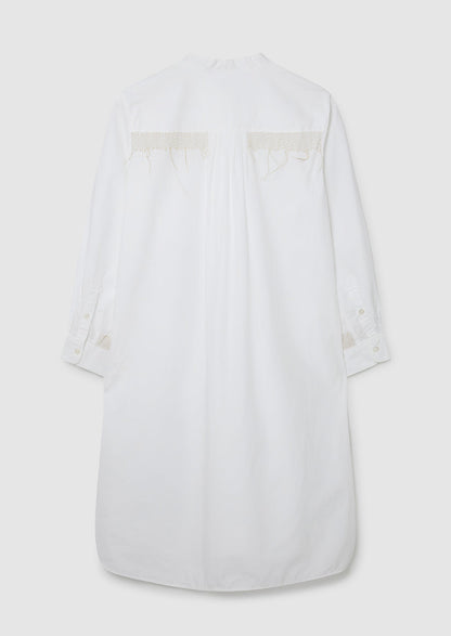 Camicia in cotone Tom of Holland rinnovata, taglia 8 | Ecru