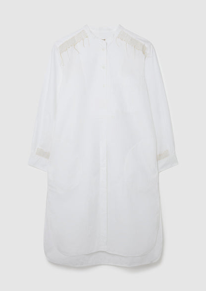 Camicia in cotone Tom of Holland rinnovata, taglia 8 | Ecru