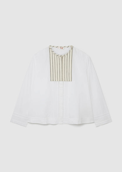 Camicia in cotone Tom of Holland rinnovata, taglia 10 | Ecru