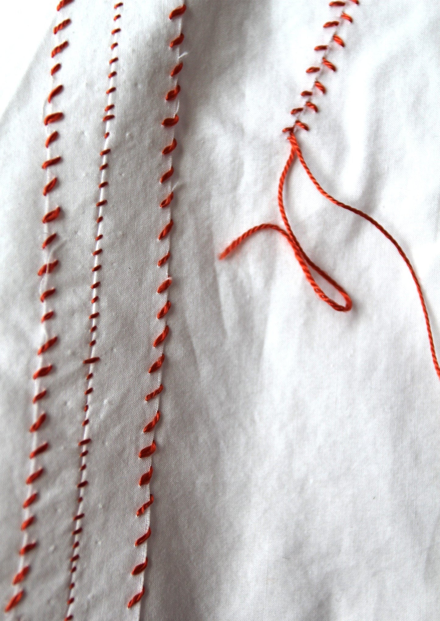 Camicia in cotone Tom of Holland rinnovata, taglia S | Ecru