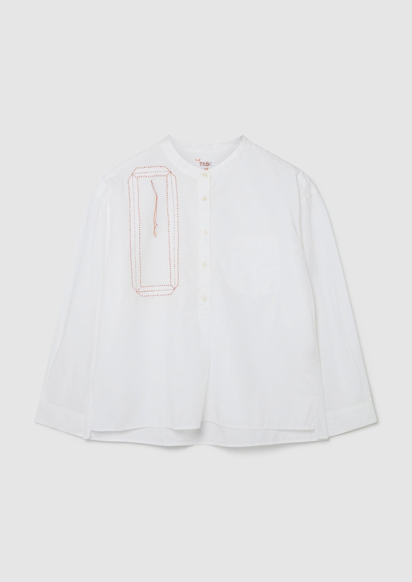 Camicia in cotone Tom of Holland rinnovata, taglia S | Ecru