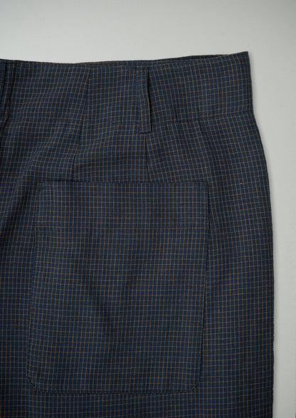 Pantaloni Mariner Grid Check rinnovati taglia 14 (51) | Mare del Nord