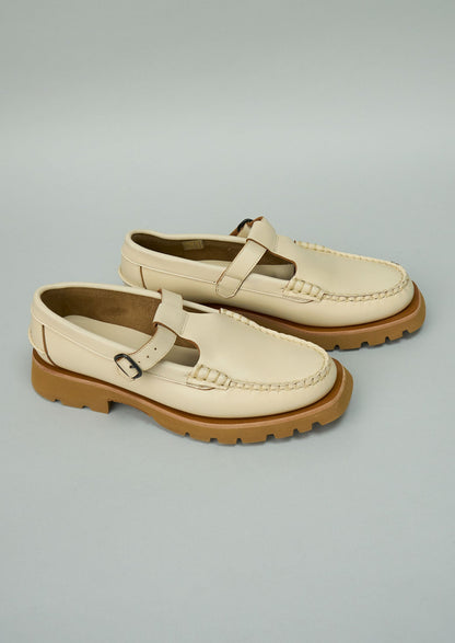 Mocassini sportivi Hereu riutilizzati taglia 41 (332) | Crema