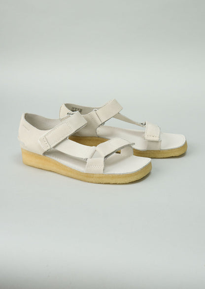 Sandali Clarks Wallabee riutilizzati taglia 5 (355) | Bianco sporco