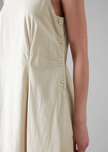 Abito estivo in popeline di cotone | Lino grezzo