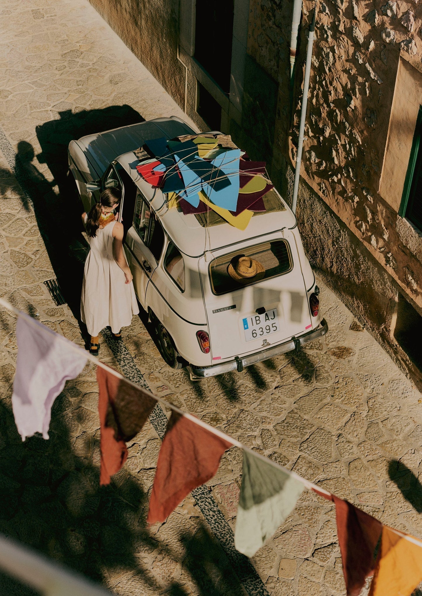 Abito estivo in popeline di cotone | Lino grezzo