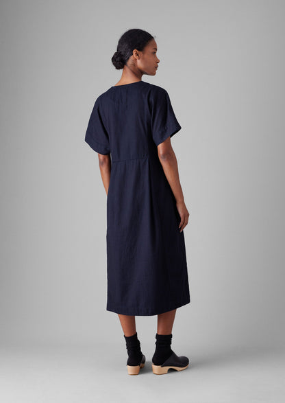 Abito in twill Bryn | Indaco