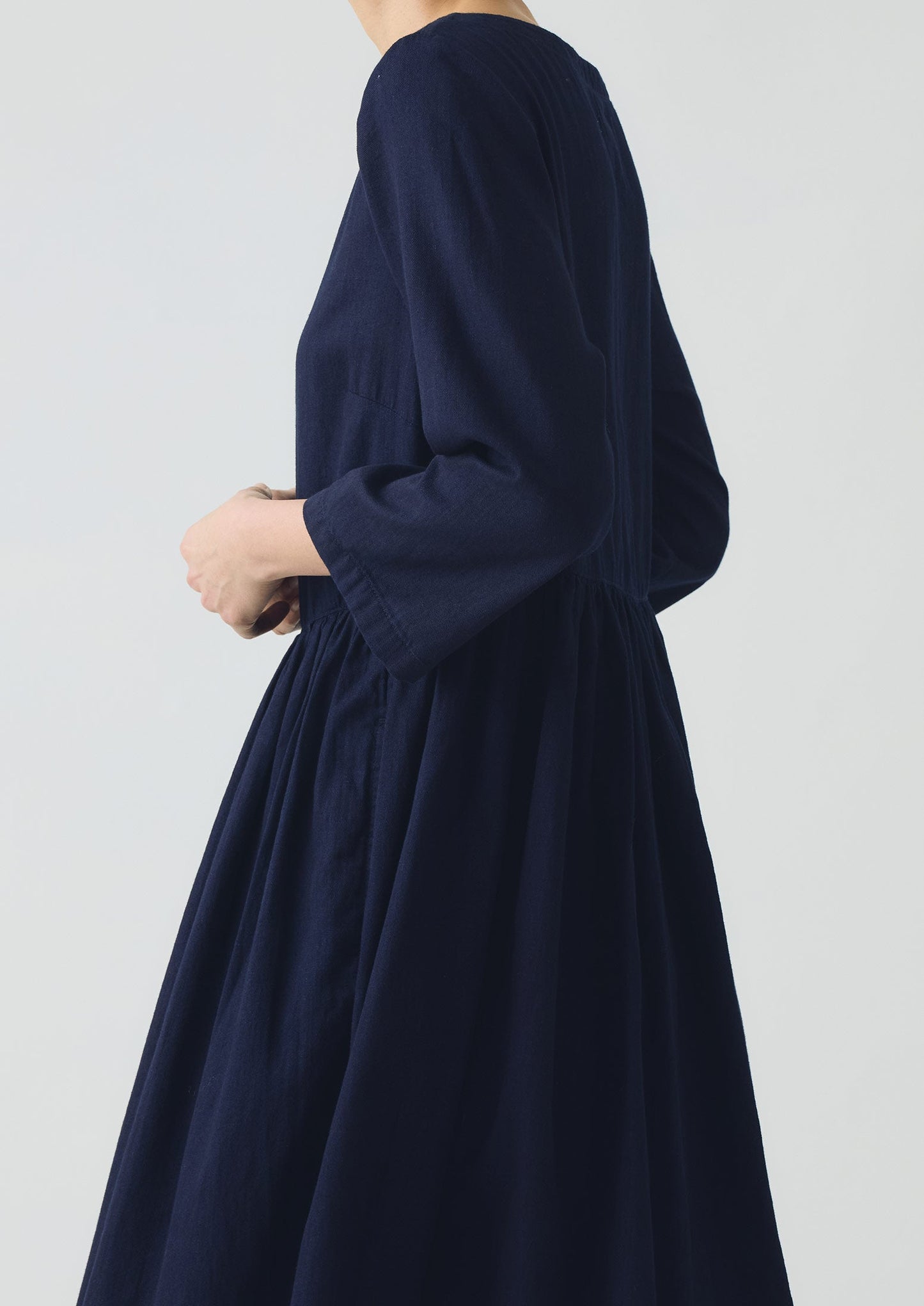 Abito in twill indaco Freya | Indaco