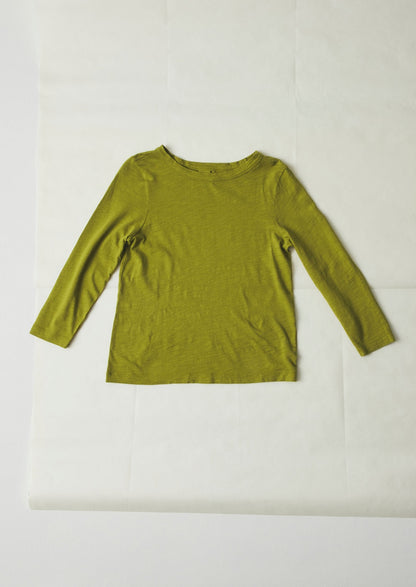 Maglietta con scollo a barca tinta in capo Lia | Pea Shoot