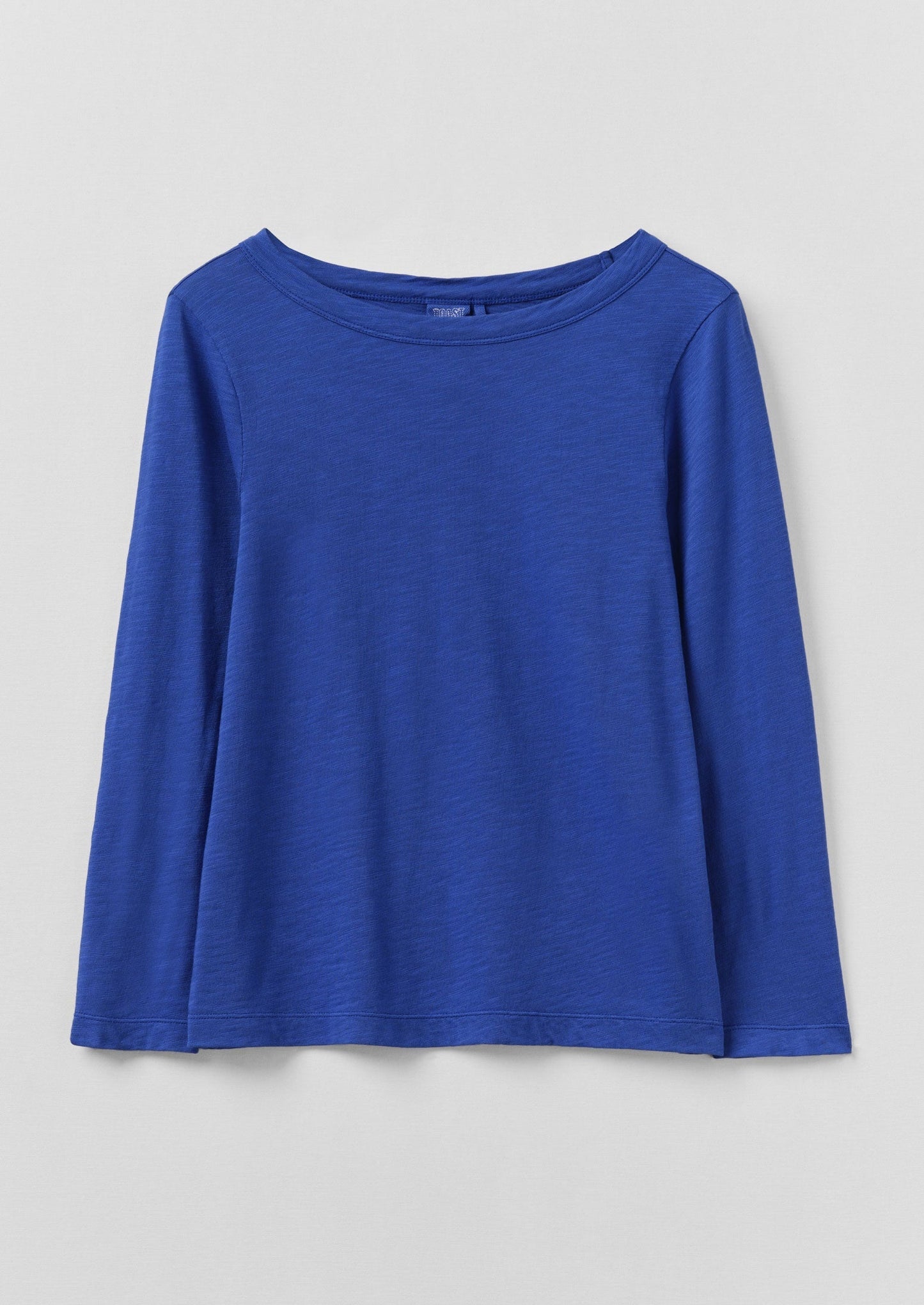 Maglietta con scollo a barca tinta in capo Lia | Smalt