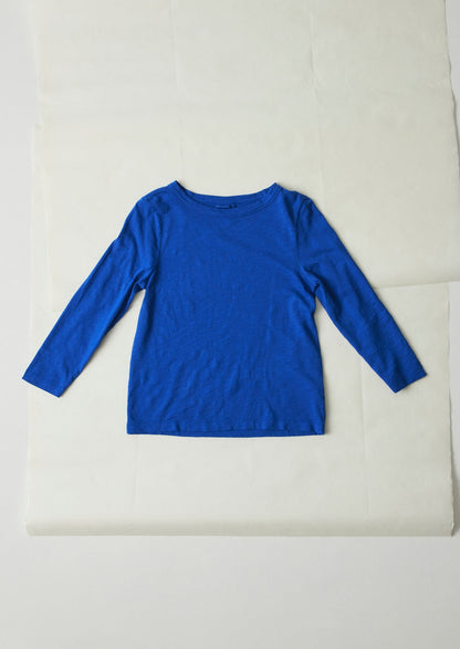 Maglietta con scollo a barca tinta in capo Lia | Smalt