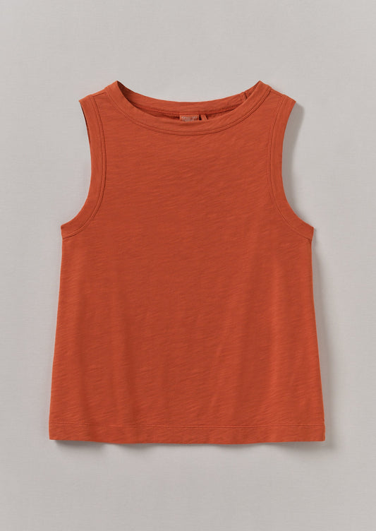 Canotta in cotone biologico tinto in capo | Ginger Nut
