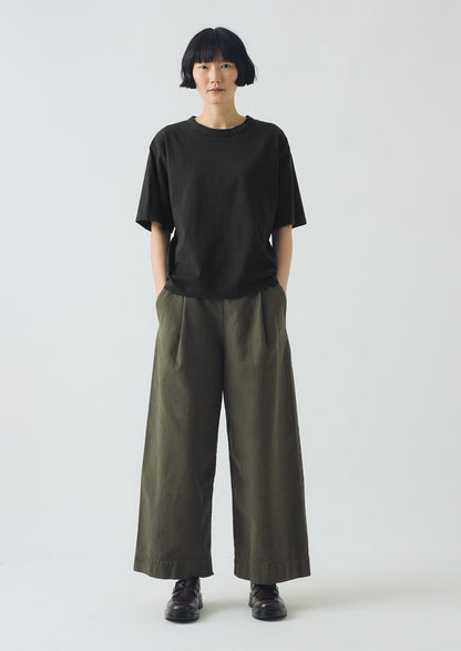 Maglietta in cotone a maniche corte | Antracite scuro