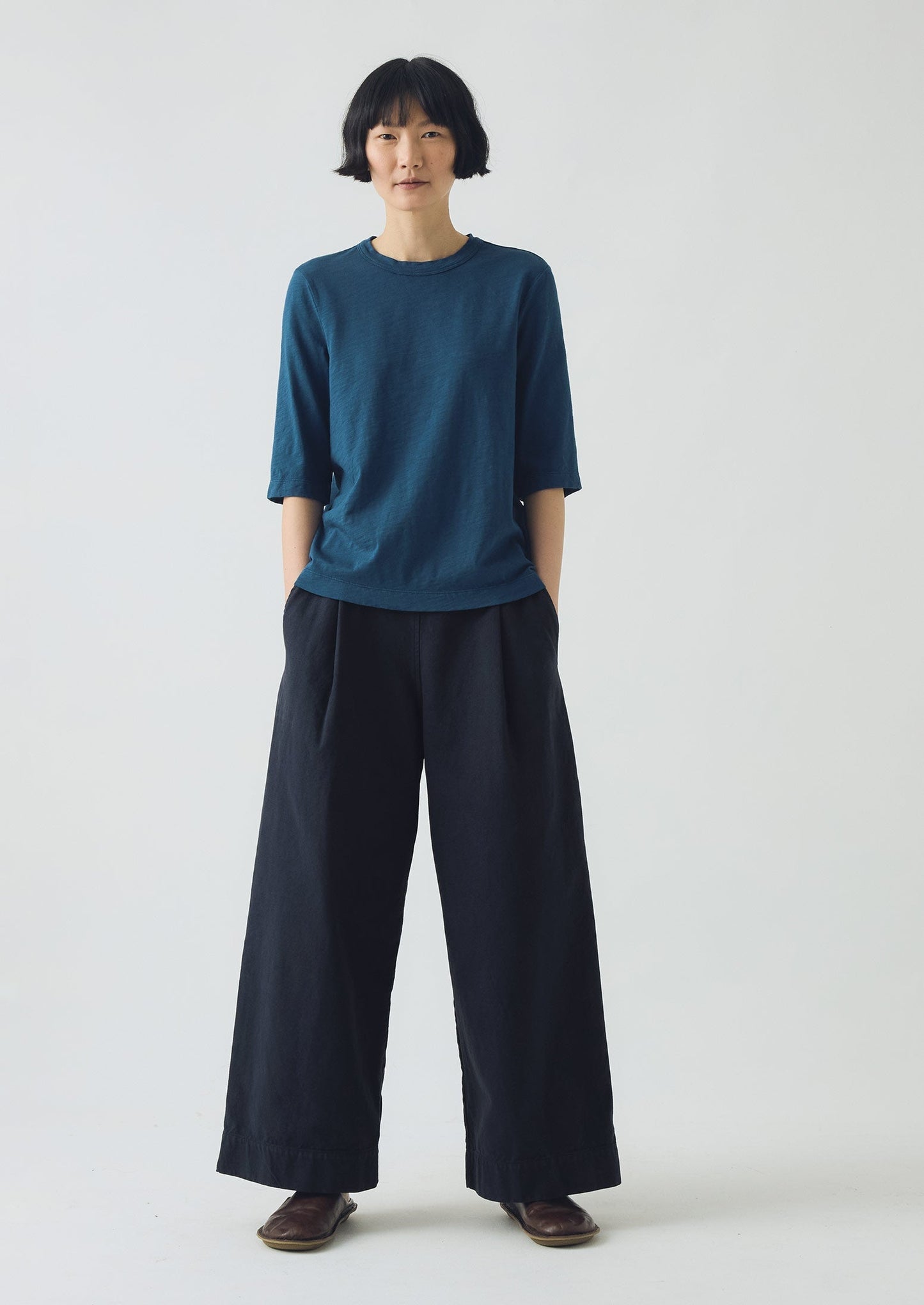 Maglietta Cleo in cotone biologico tinto in capo