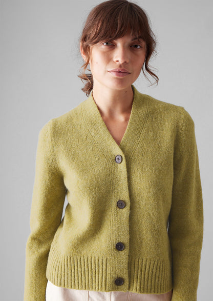 Cardigan in lana con scollo a V Kaia | Verbena