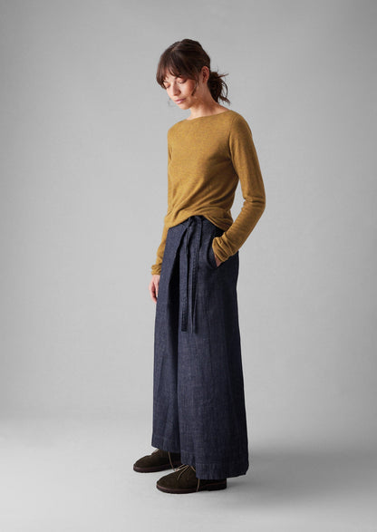 Maglione in lana fine e cashmere | Curcuma