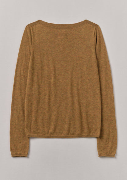 Maglione in lana fine e cashmere | Curcuma